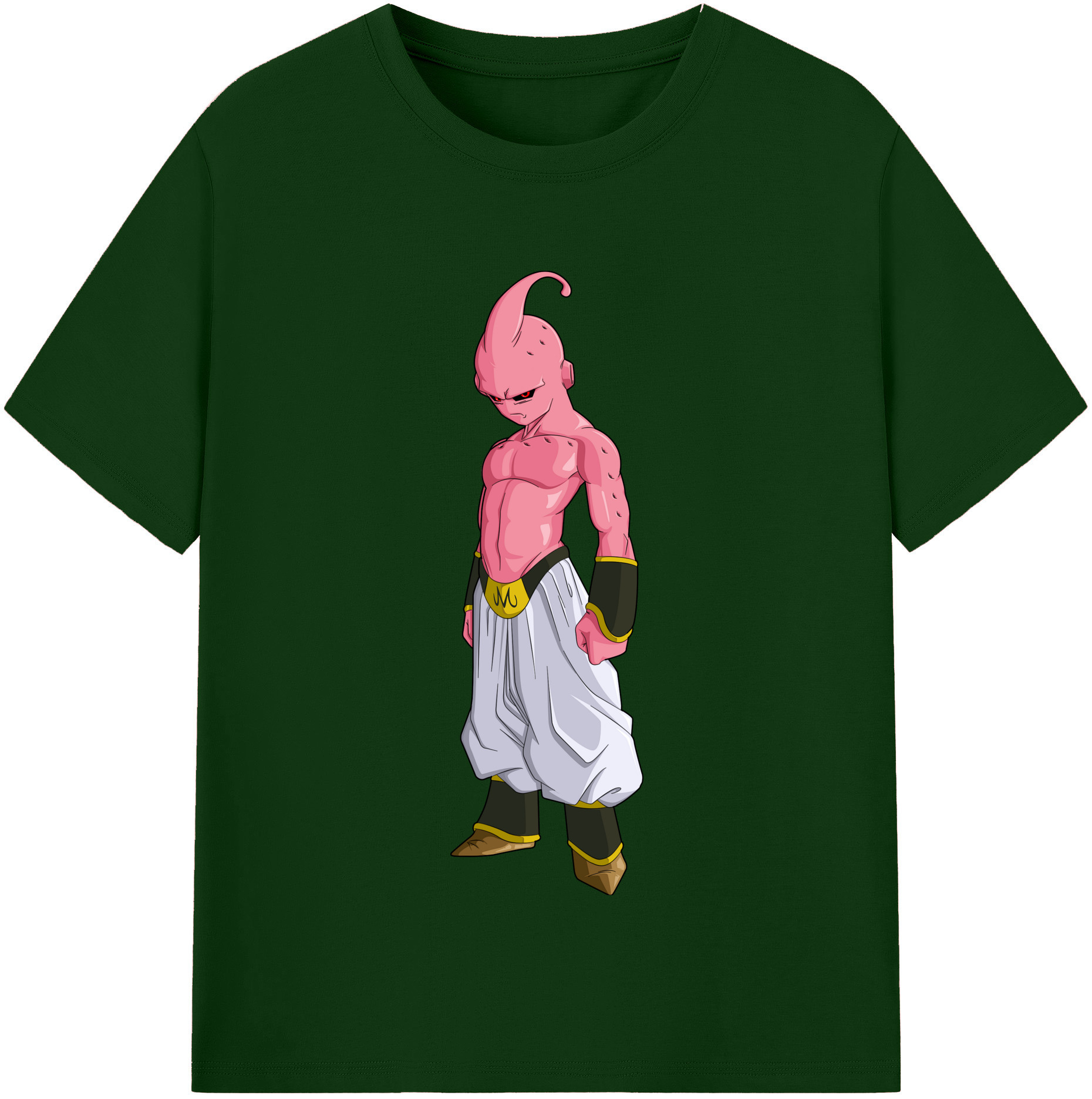 （画像用） ドラゴンボール 魔人ブウ DRAGON BALL Majin Buu 綿100％半袖Tシャツ（フロントプリント）